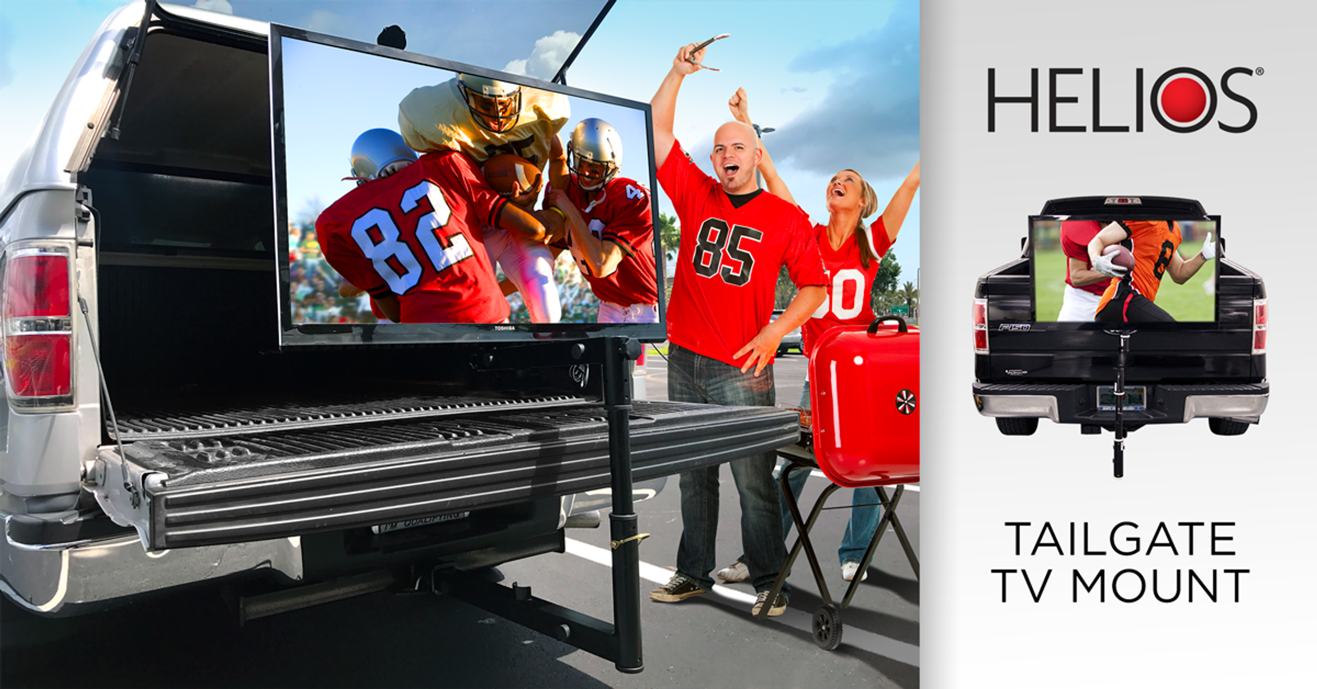 Amplified Antenna and TV Tailgate Mount Package by Helios Provides Instant Entertainment for Football Season featured image